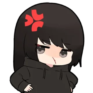 ❤️-Low Tension Couple [@TodorokiShouto], Telegram Sticker