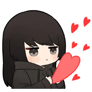 ❤️-Low Tension Couple [@TodorokiShouto], Telegram Sticker