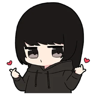 ❤️-Low Tension Couple [@TodorokiShouto], Telegram Sticker