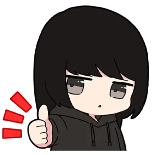 ❤️-Low Tension Couple [@TodorokiShouto], Telegram Sticker