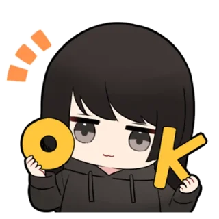 🖤-Low Tension Couple [@TodorokiShouto], Telegram Sticker