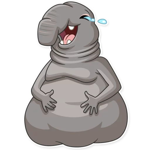 Homunculus Loxodontus, telegram sticker