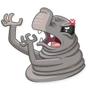 😡-Homunculus Loxodontus, Telegram Sticker