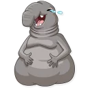 😂-Homunculus Loxodontus, Telegram Sticker