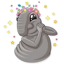 🌸-Homunculus Loxodontus, Telegram Sticker