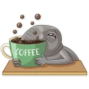 ☕-Homunculus Loxodontus, Telegram Sticker
