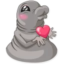 😘-Homunculus Loxodontus, Telegram Sticker