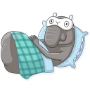 😴-Homunculus Loxodontus, Telegram Sticker