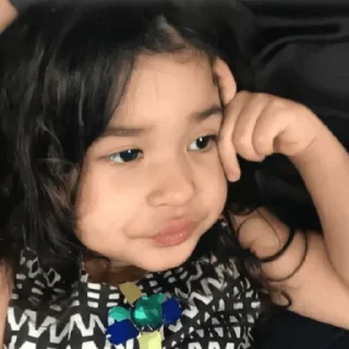 😒-Luana, Telegram Sticker