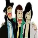 😂-Lupin III by Pedro, Telegram Sticker
