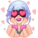😍-Lustful, Telegram Sticker