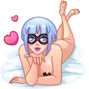 😘-Lustful, Telegram Sticker