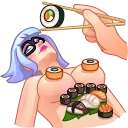 🍣-Lustful, Telegram Sticker