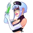 👩‍⚕️-Lustful, Telegram Sticker
