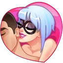 ❤️-Lustful, Telegram Sticker