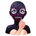 🤐-Lustful, Telegram Sticker