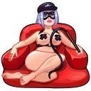 😏-Lustful, Telegram Sticker