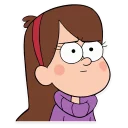 😐-Mabel, Telegram Sticker