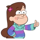 👍-Mabel, Telegram Sticker