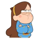 😤-Mabel, Telegram Sticker