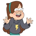 😃-Mabel, Telegram Sticker