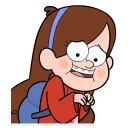 😧-Mabel, Telegram Sticker