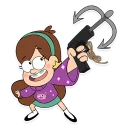 🔫-Mabel, Telegram Sticker