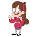 😄-Mabel, Telegram Sticker