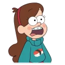 😮-Mabel, Telegram Sticker