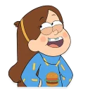 😏-Mabel, Telegram Sticker