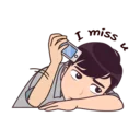 🙇-Madly about you, Telegram Sticker