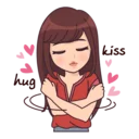 🙎-Madly about you, Telegram Sticker