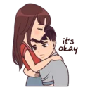 🙁-Madly about you, Telegram Sticker