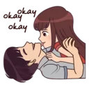 😄-Madly about you, Telegram Sticker