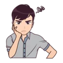 🙇-Madly about you, Telegram Sticker