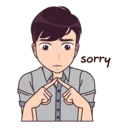 👉-Madly about you, Telegram Sticker