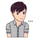 😕-Madly about you, Telegram Sticker