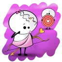 🎯-We Two, Telegram Sticker