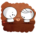 ☕-We Two, Telegram Sticker