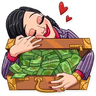 🥰-Mafia Girl, Telegram Sticker