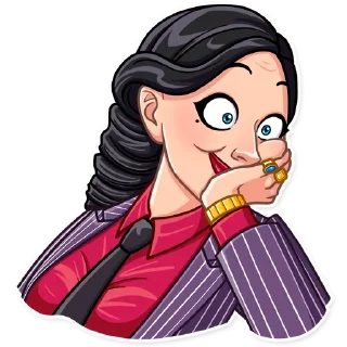 🤦‍♀️-Mafia Girl, Telegram Sticker