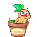 😨-Magic Mandrake, Telegram Sticker