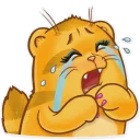 😭-Manooella, Telegram Sticker