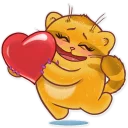 😍-Manooella, Telegram Sticker