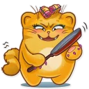 😬-Manooella, Telegram Sticker