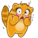 😧-Manooella, Telegram Sticker