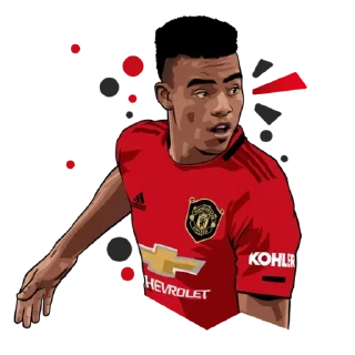 ♦️-@ManUnitedXyz, Telegram Sticker