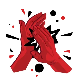 👏-@ManUnitedXyz, Telegram Sticker