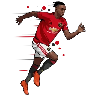🏃-@ManUnitedXyz, Telegram Sticker