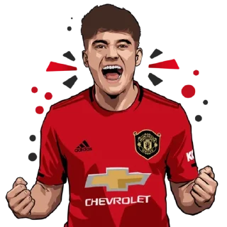 ♦-@ManUnitedXyz, Telegram Sticker